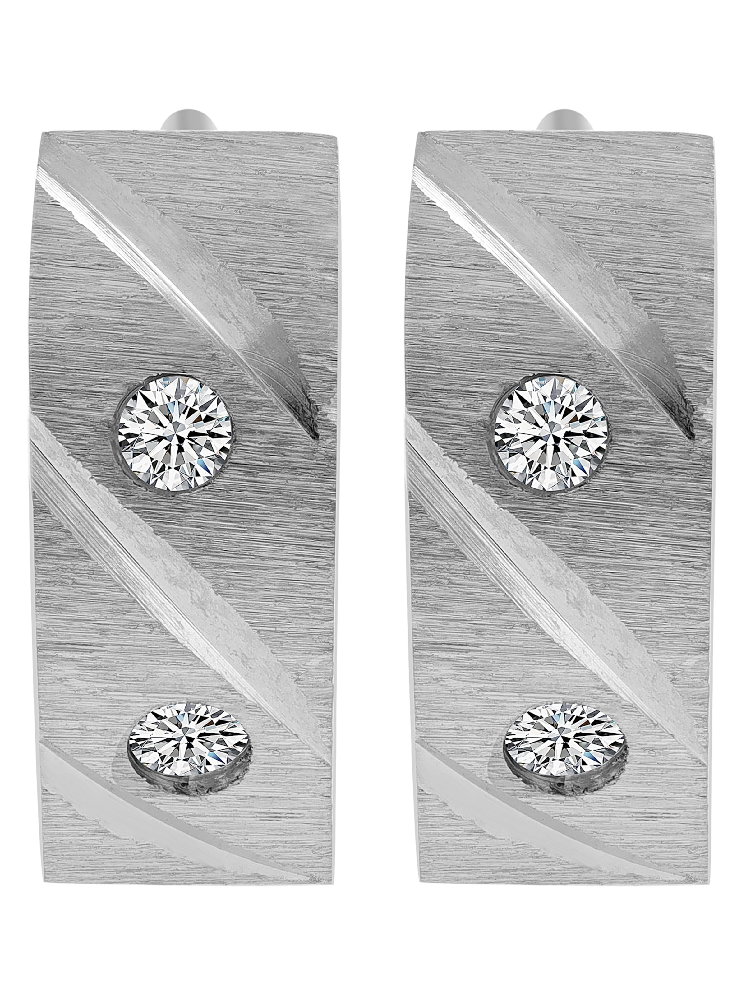 Akzent Earrings 'Illayda, langlebig' in Silver