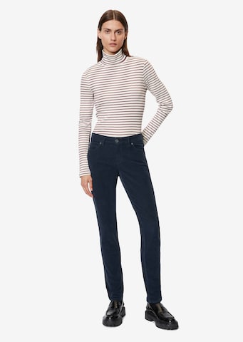 Coupe slim Pantalon 'Alby' Marc O'Polo en bleu