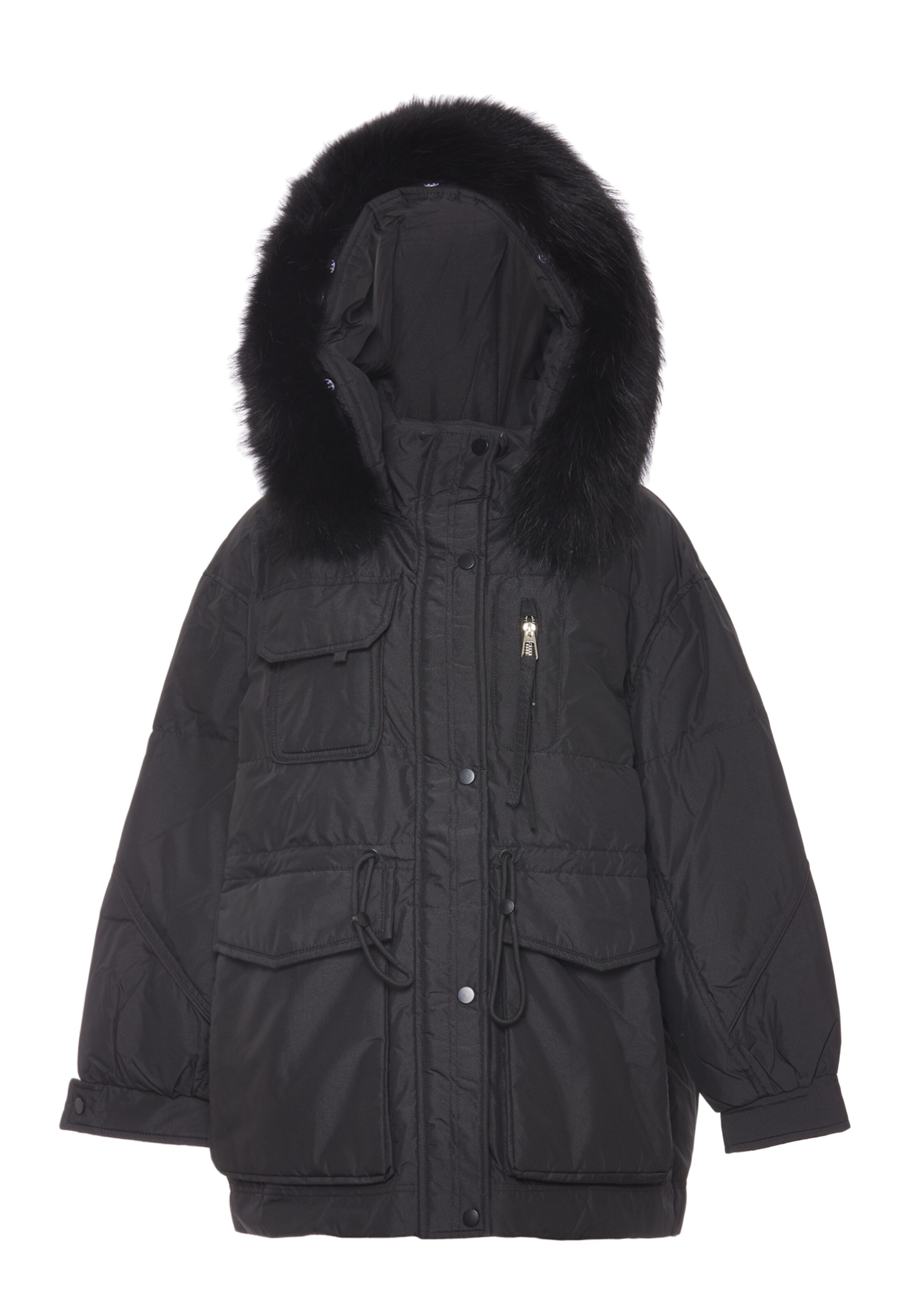 NAEMI Zimná bunda - Čierna