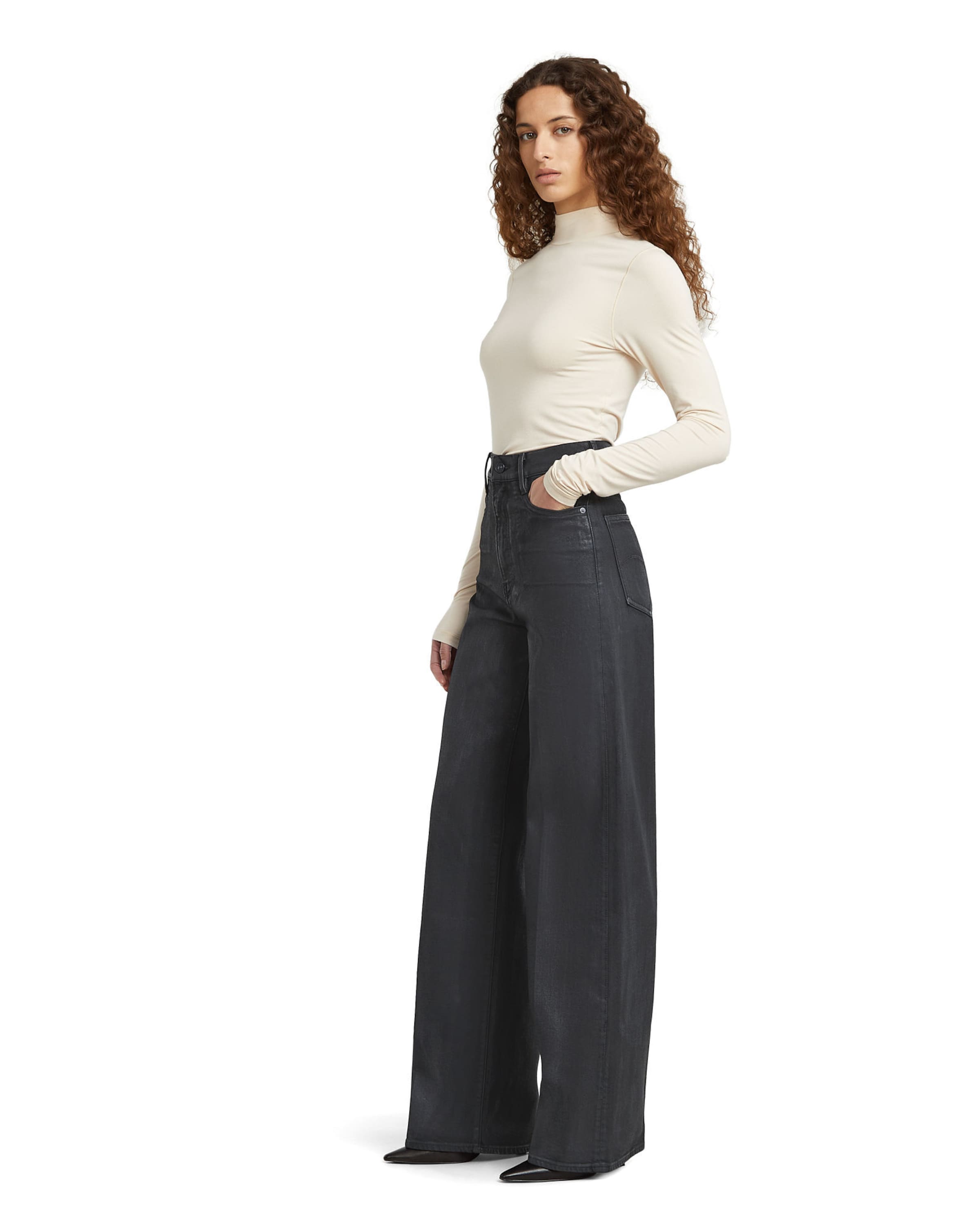 G-STAR Loosefit Jeans in Schwarz