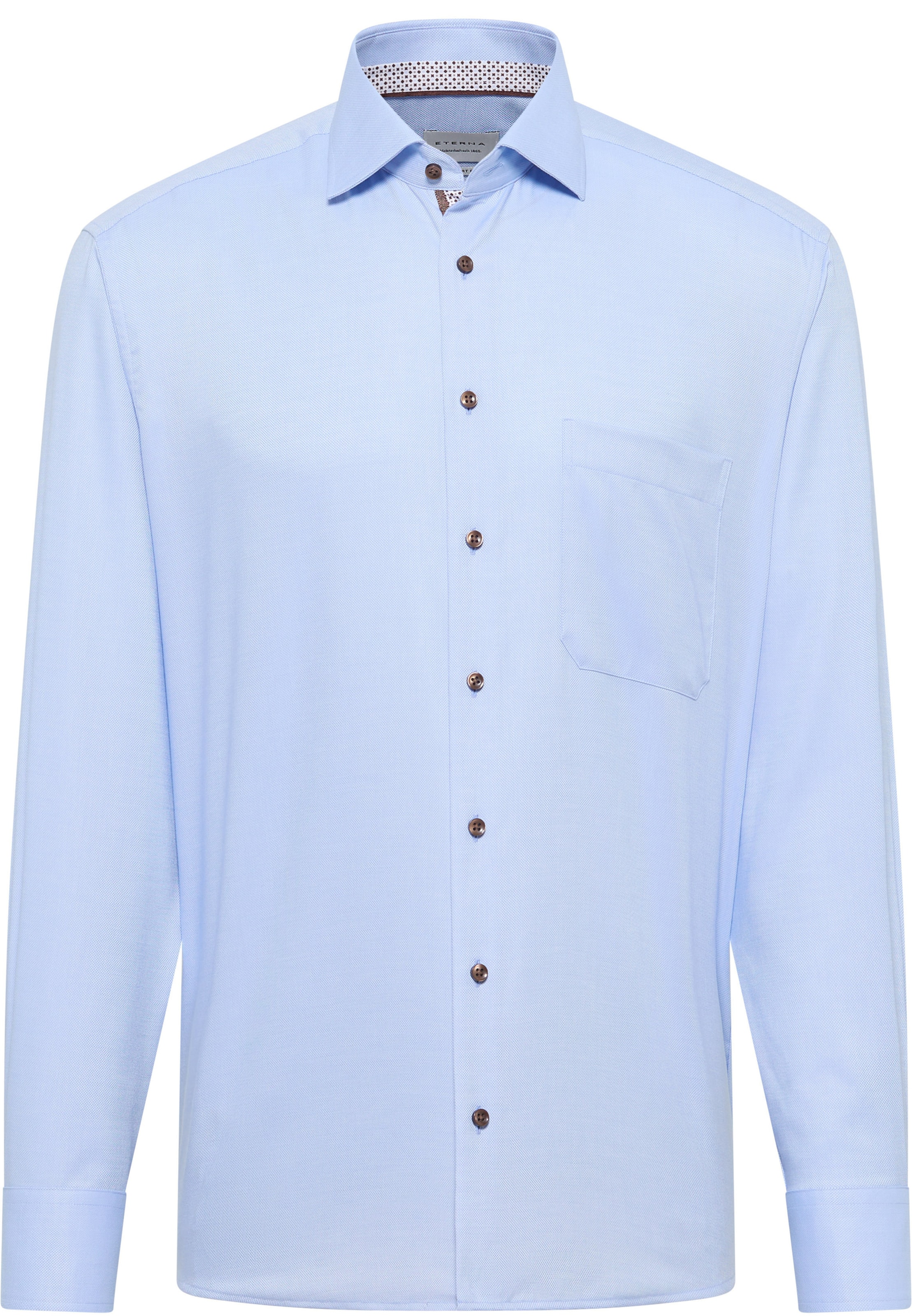 ETERNA Business shirt 'Comfort Fit' in Blue: front