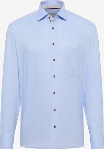 ETERNA Business Shirt 'Comfort Fit' in Blue: front