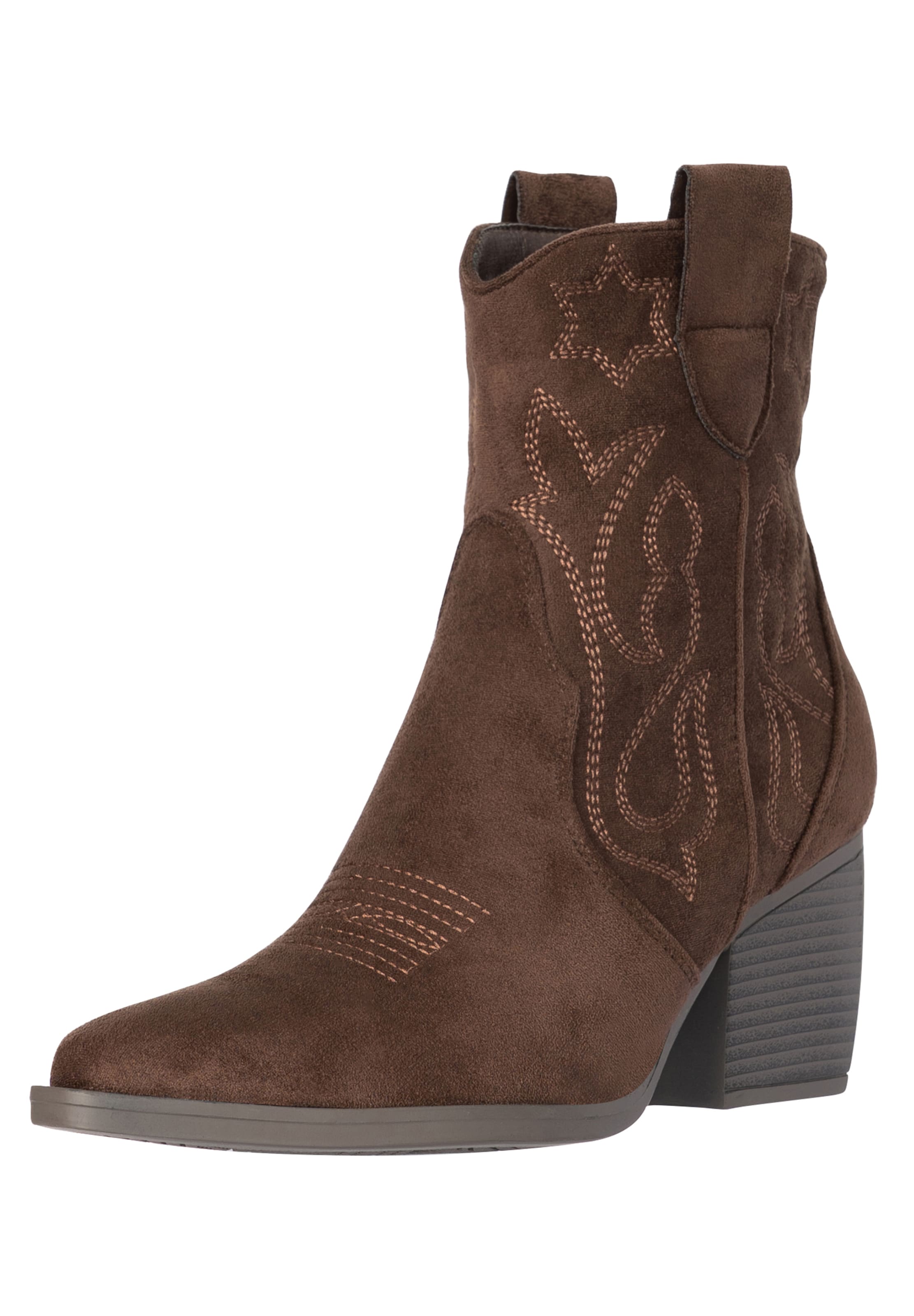 Elara Cowboystiefel in Grün: Vorderseite