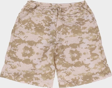 Dropsize Regular Broek 'Ripstop' in Beige: voorkant