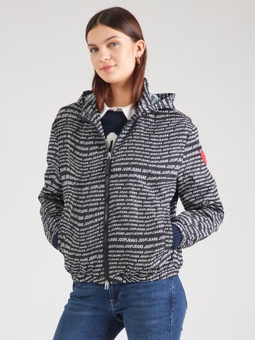 JOOP! Jeans Kevad-sügisjope 'Ona', värv must: eest vaates