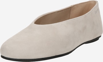 Ballerines Calvin Klein en beige : devant