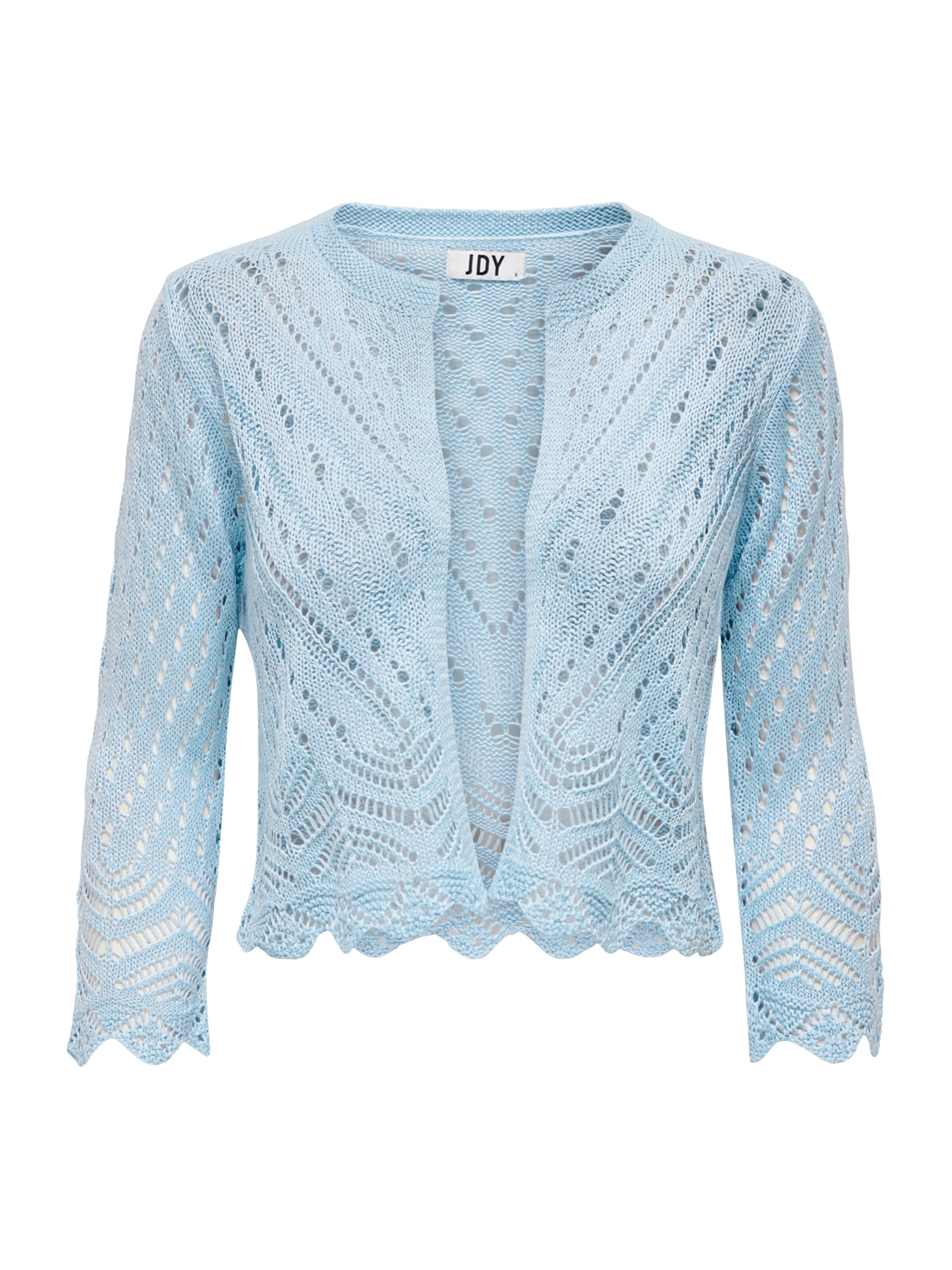 JDY Πλεκτή ζακέτα 'JDYSUN' σε μπλε: μπροστά