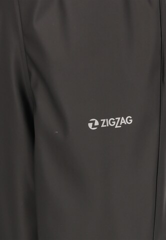 ZigZag Regular Regenhose 'Bison' in Schwarz