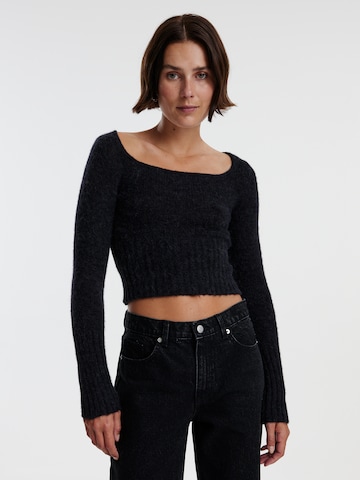 EDITED Sweater 'Gilda' in Black: front