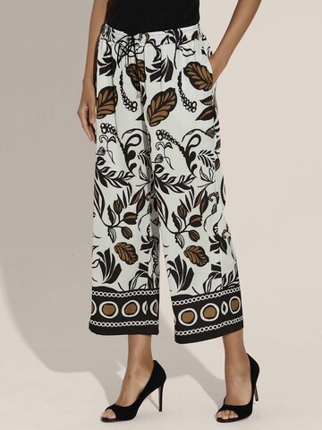 Loosefit Pantalon MADELEINE en blanc : devant
