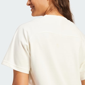 T-shirt fonctionnel 'Z.N.E.' ADIDAS SPORTSWEAR en blanc