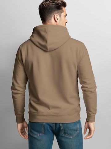 Neverless Sweatshirt 'Forest' in Braun
