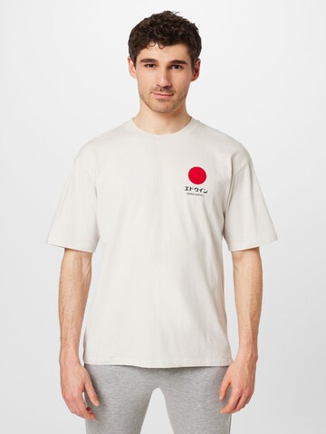 T-Shirt 'Japanese Sun' EDWIN en beige : devant