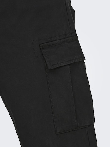 Loosefit Pantalon 'ONSSinus' Only & Sons en noir