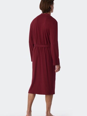 Peignoir long SCHIESSER en rouge