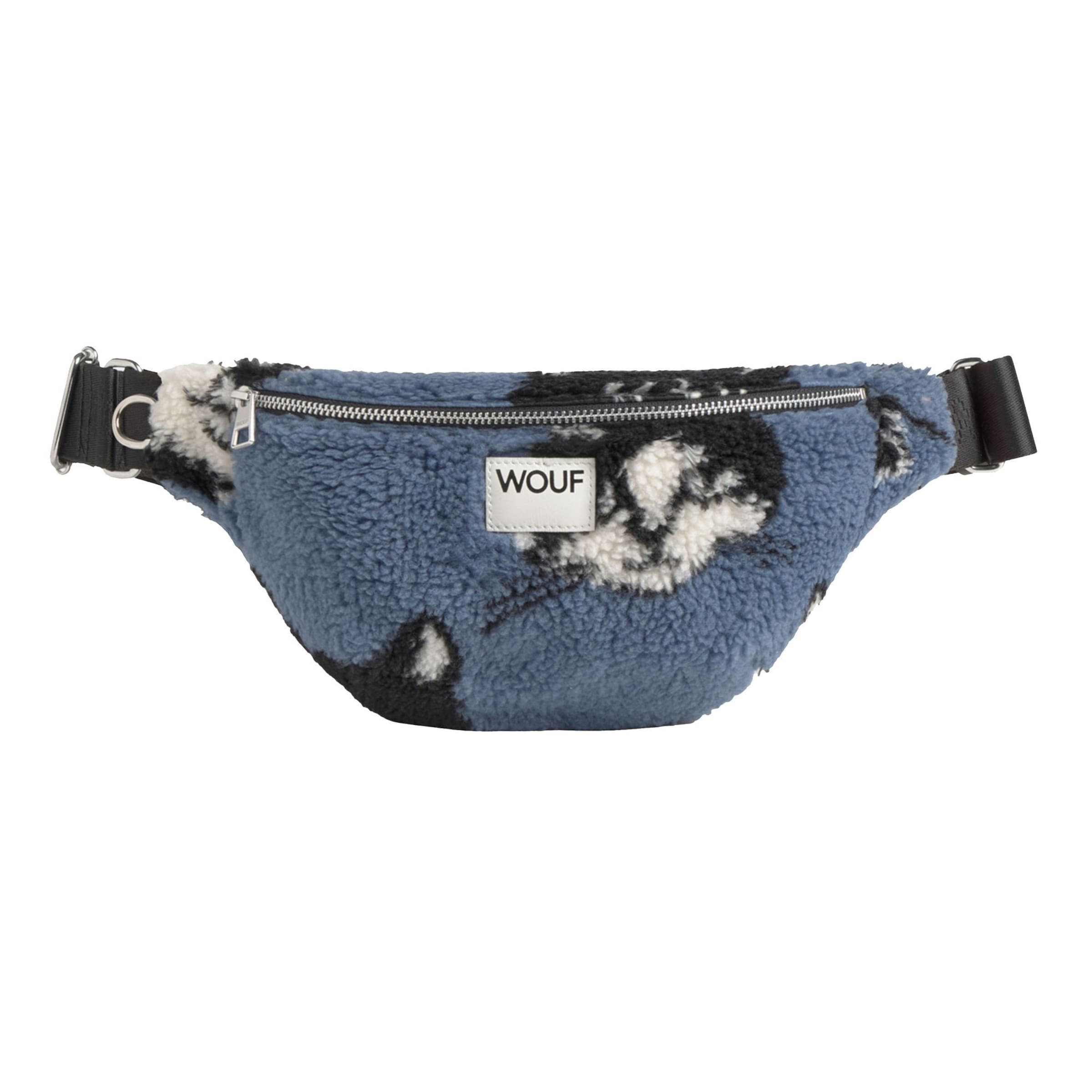 Wouf Fanny Pack in Blue: front