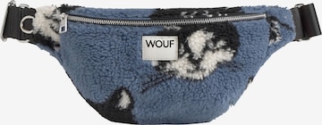 Sacs banane Wouf en bleu : devant
