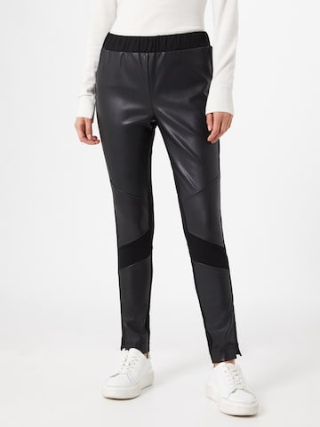 Regular Pantalon MORE & MORE en noir : devant