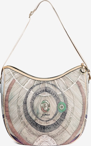 Sac bandoulière Gattinoni en beige : devant