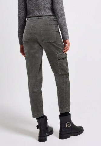 Street One Studio Tapered Cargo Pants in Grey