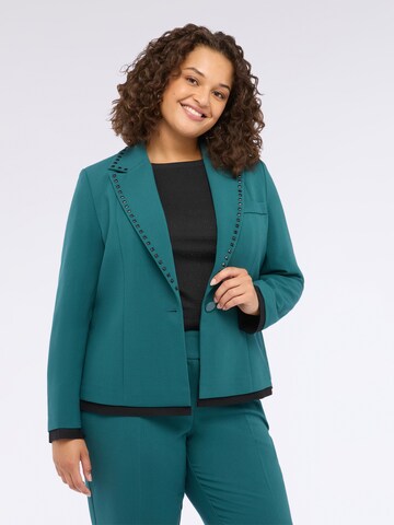 Fiorella Rubino Blazers in Groen: voorkant
