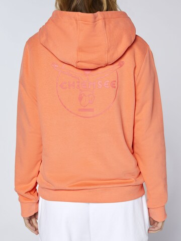 CHIEMSEE Sweatshirt in Orange