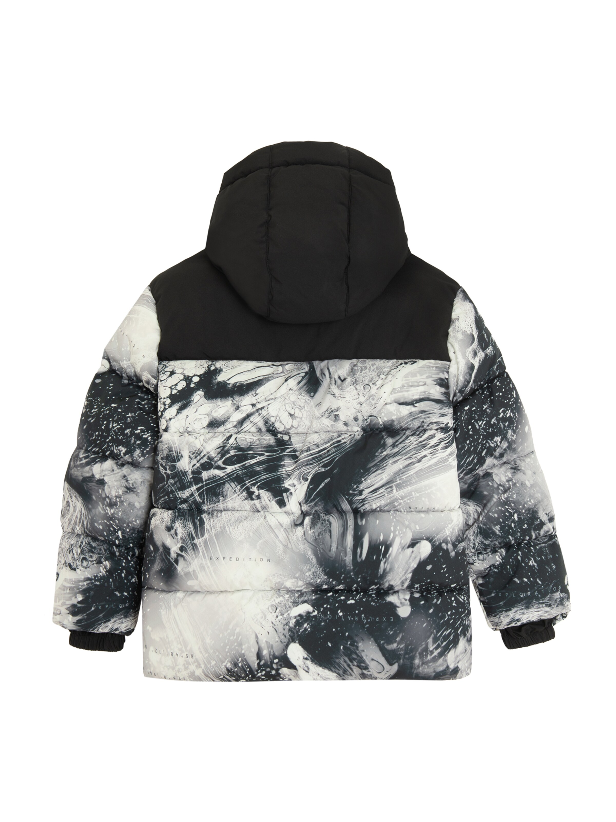 Veste d’hiver Cool Club en noir : derrière