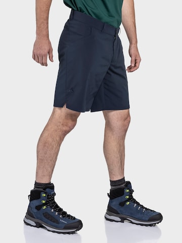 Regular Pantalon outdoor 'Smue' Schöffel en bleu