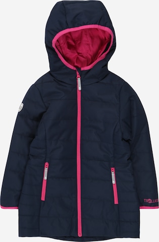 TROLLKIDS Regular fit Winterjas 'Stavanger' in Blauw: voorkant