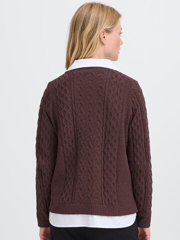 Oxmo - Pullover ' OXFSANVI PU 1 ' em castanho