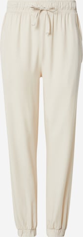 Smiles Tapered Trousers 'Enno' in White: front