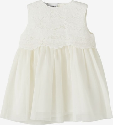 Robe NAME IT en blanc : devant