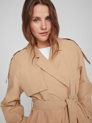 VILA Between-seasons coat 'Dessa' in Beige