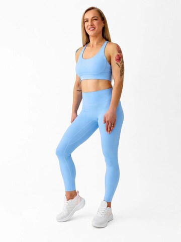 2SKIN - Slimfit Pantalón deportivo en azul
