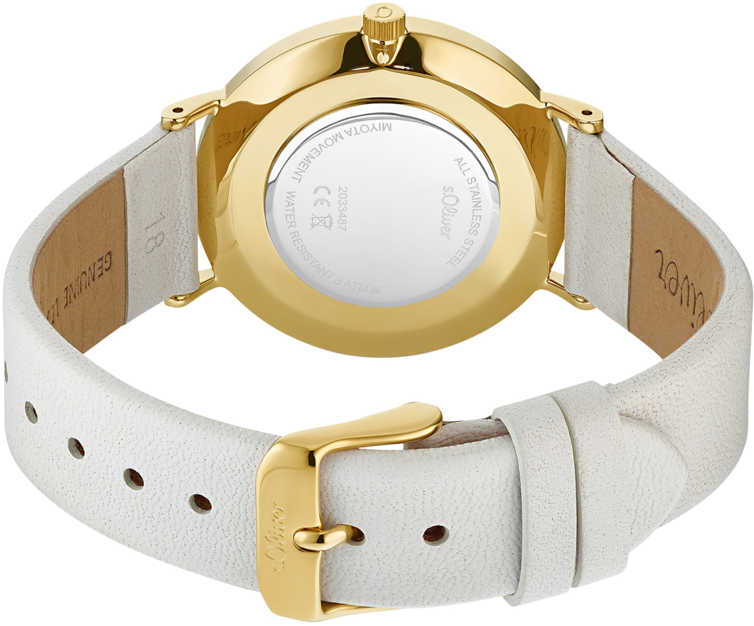 Frauen Uhren s.Oliver Uhr in Weiß - RO34421 Frauen Uhren s.Oliver Uhr in Weiß - RO34421