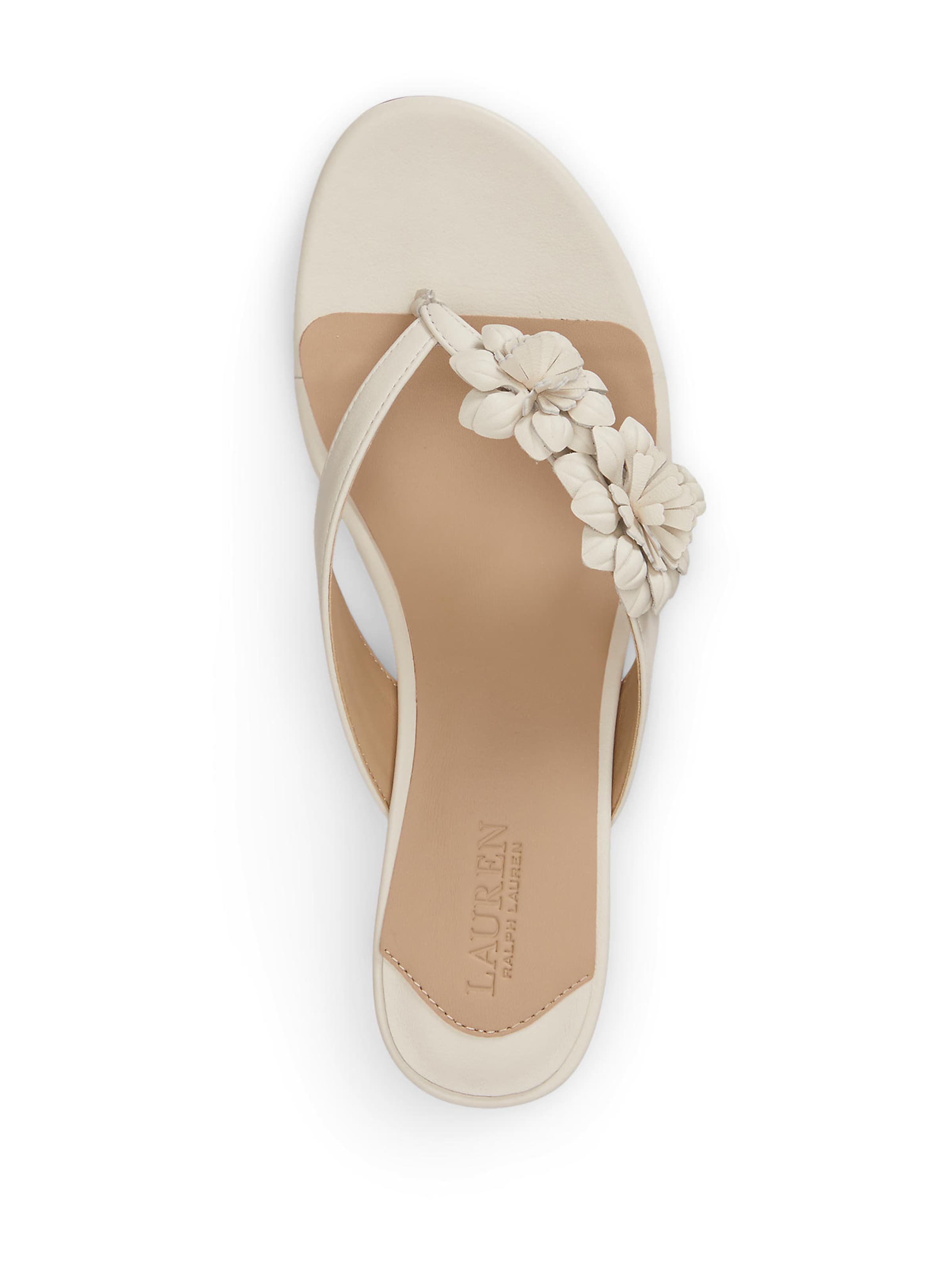 Lauren Ralph Lauren Teenslipper in Wit