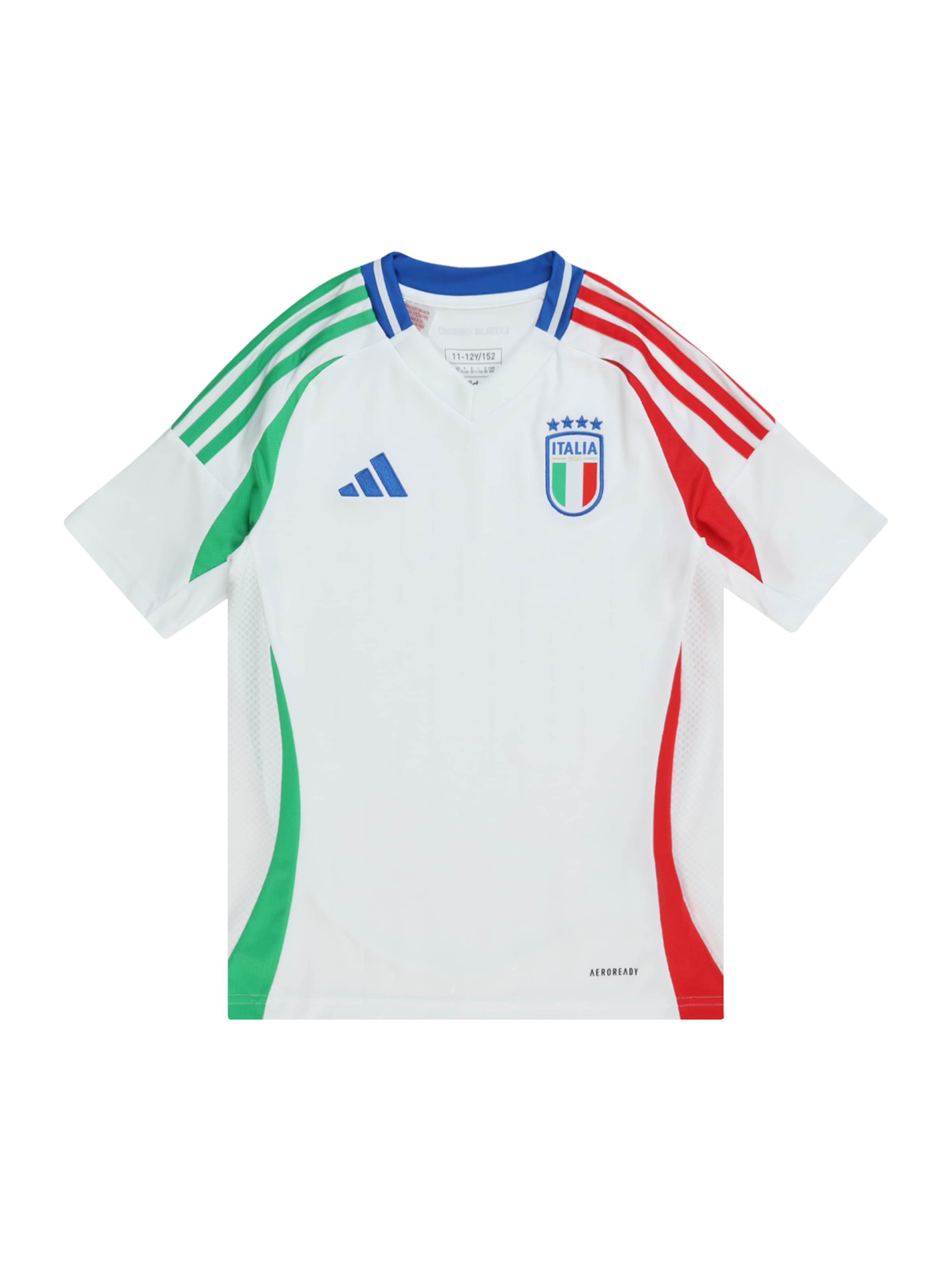 ADIDAS PERFORMANCE Trikot 'Italy 24 Away' in Weiß: Vorderseite