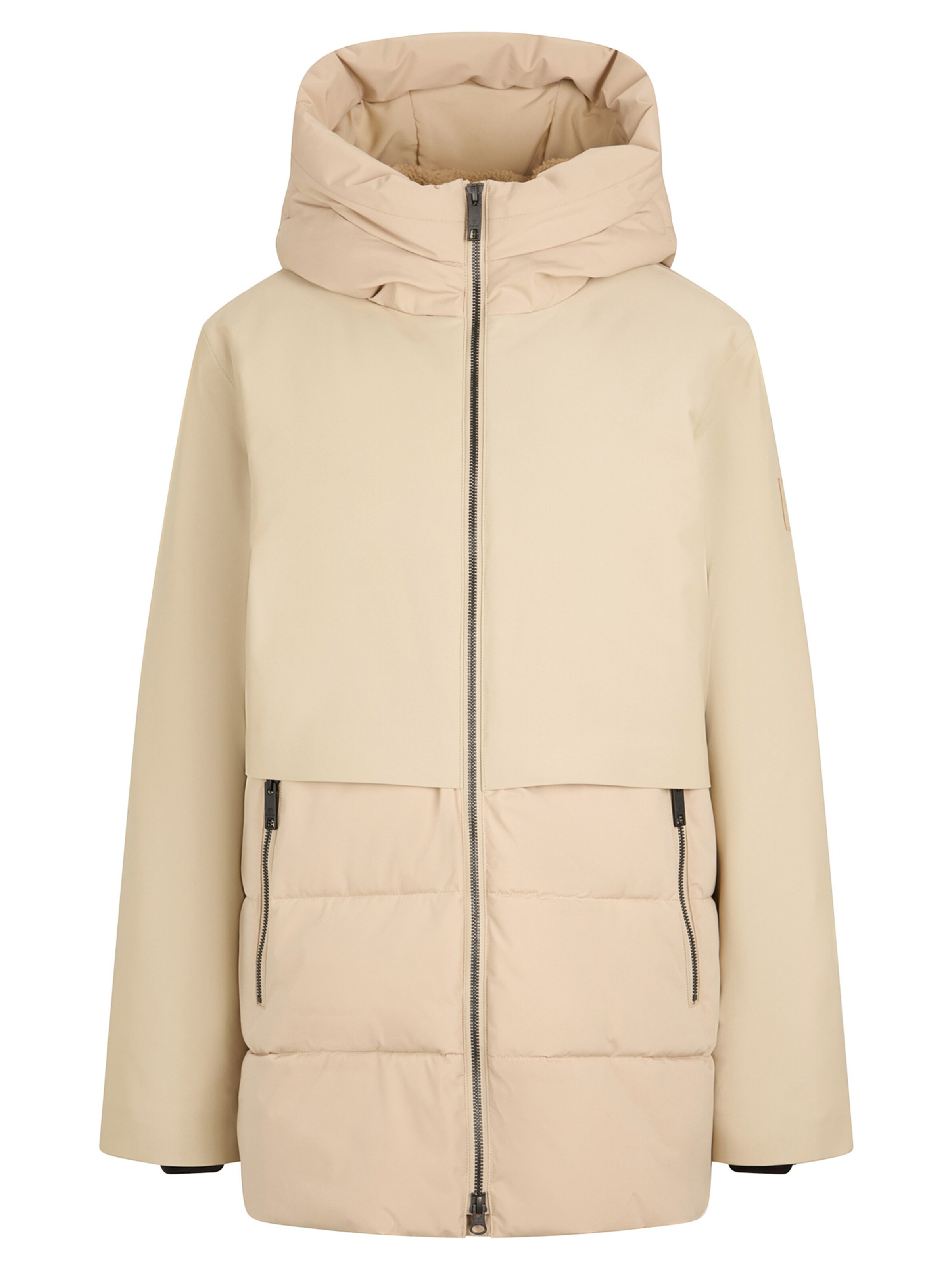 ZIENER Funktionsjacke 'THYRA' in Beige: Vorderseite