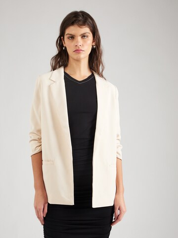 SOAKED IN LUXURY Blazer 'Shirley' in Beige: front