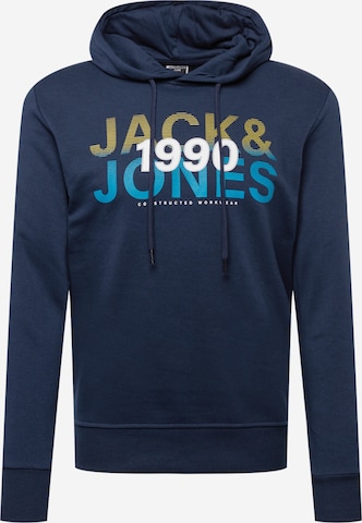 JACK & JONES Sweatshirt 'FADE' in Blau: front