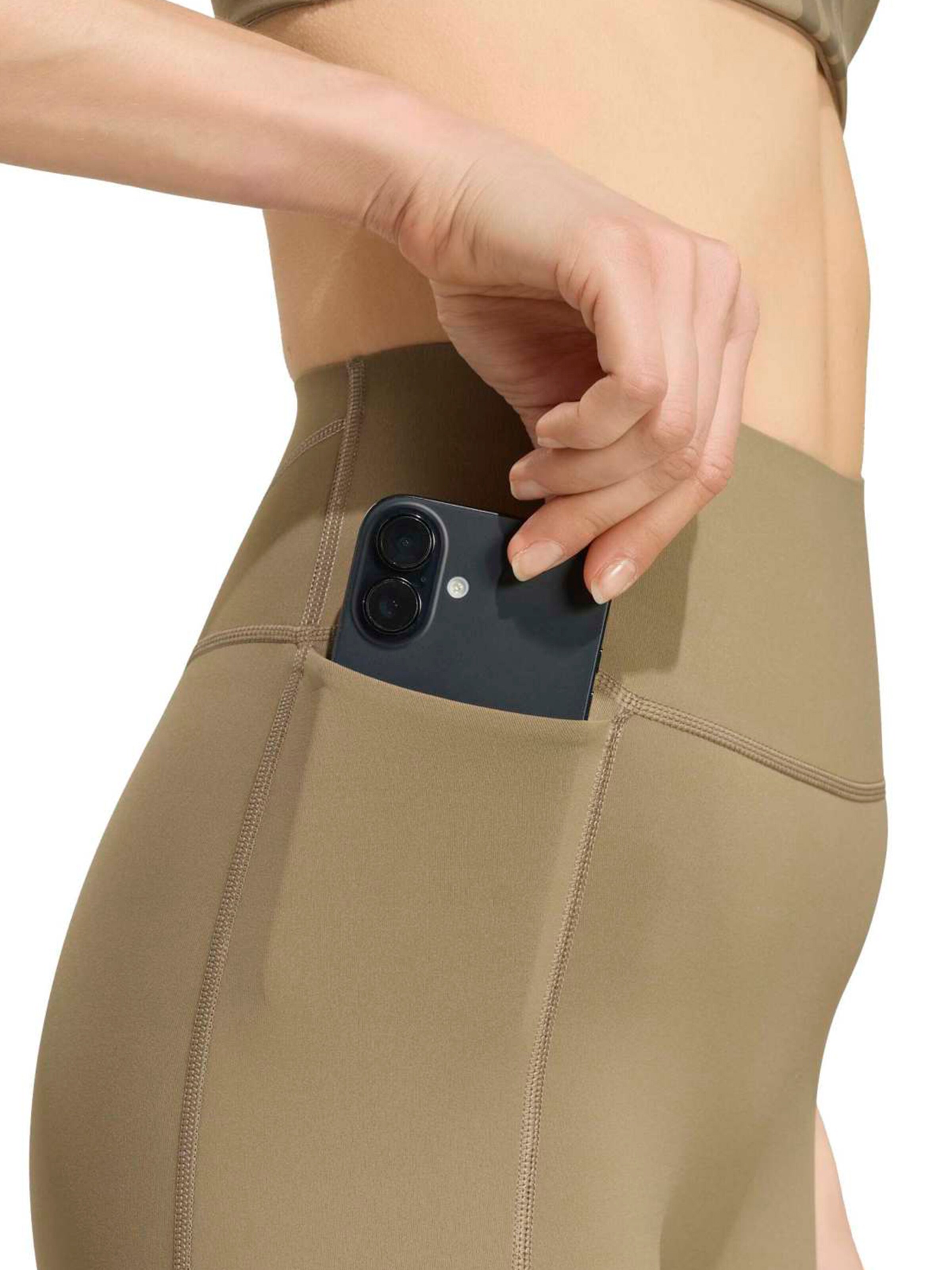 Skinny Pantaloni sport de la ADIDAS PERFORMANCE pe verde