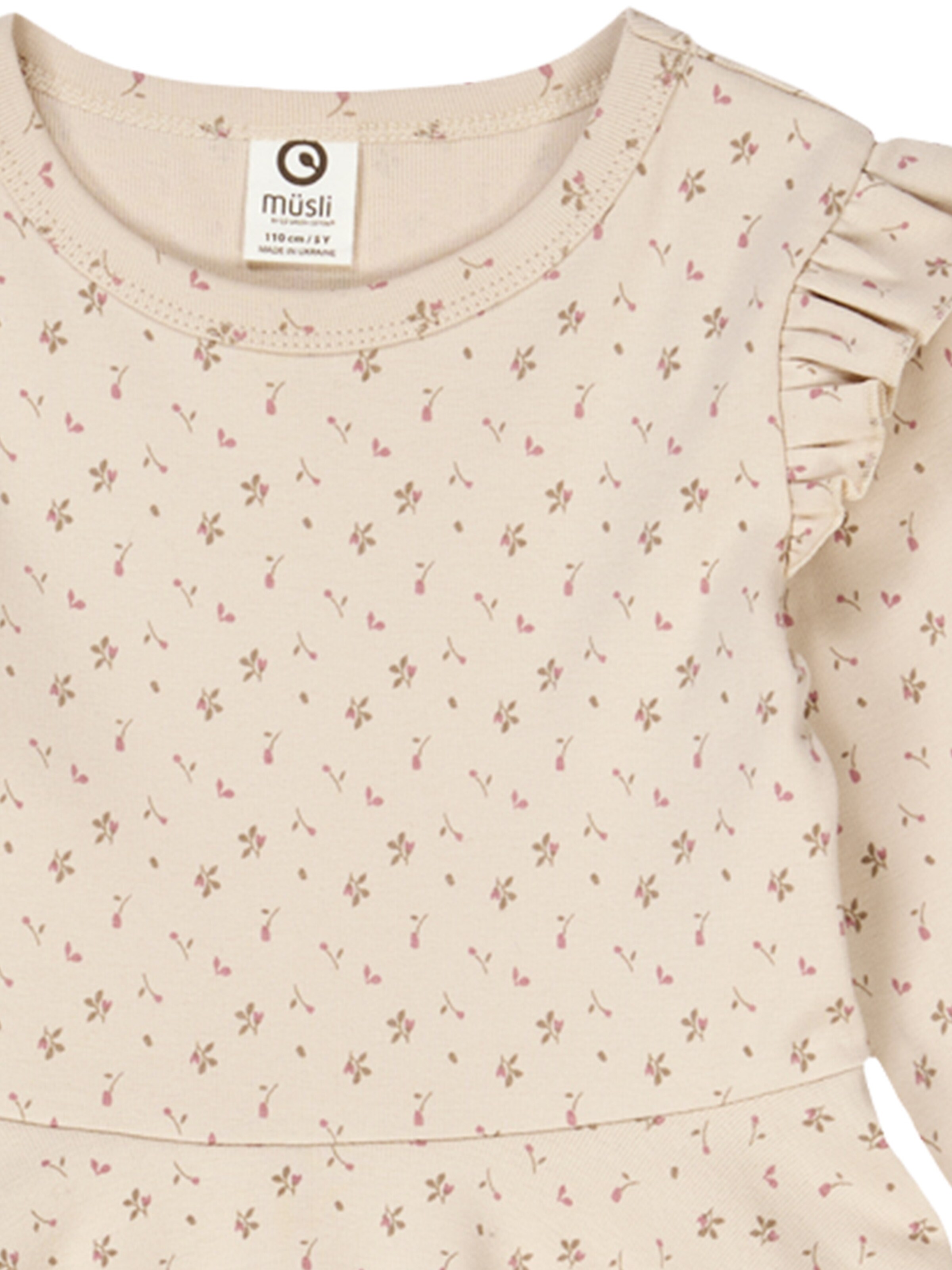 Müsli by GREEN COTTON Jurk in Beige