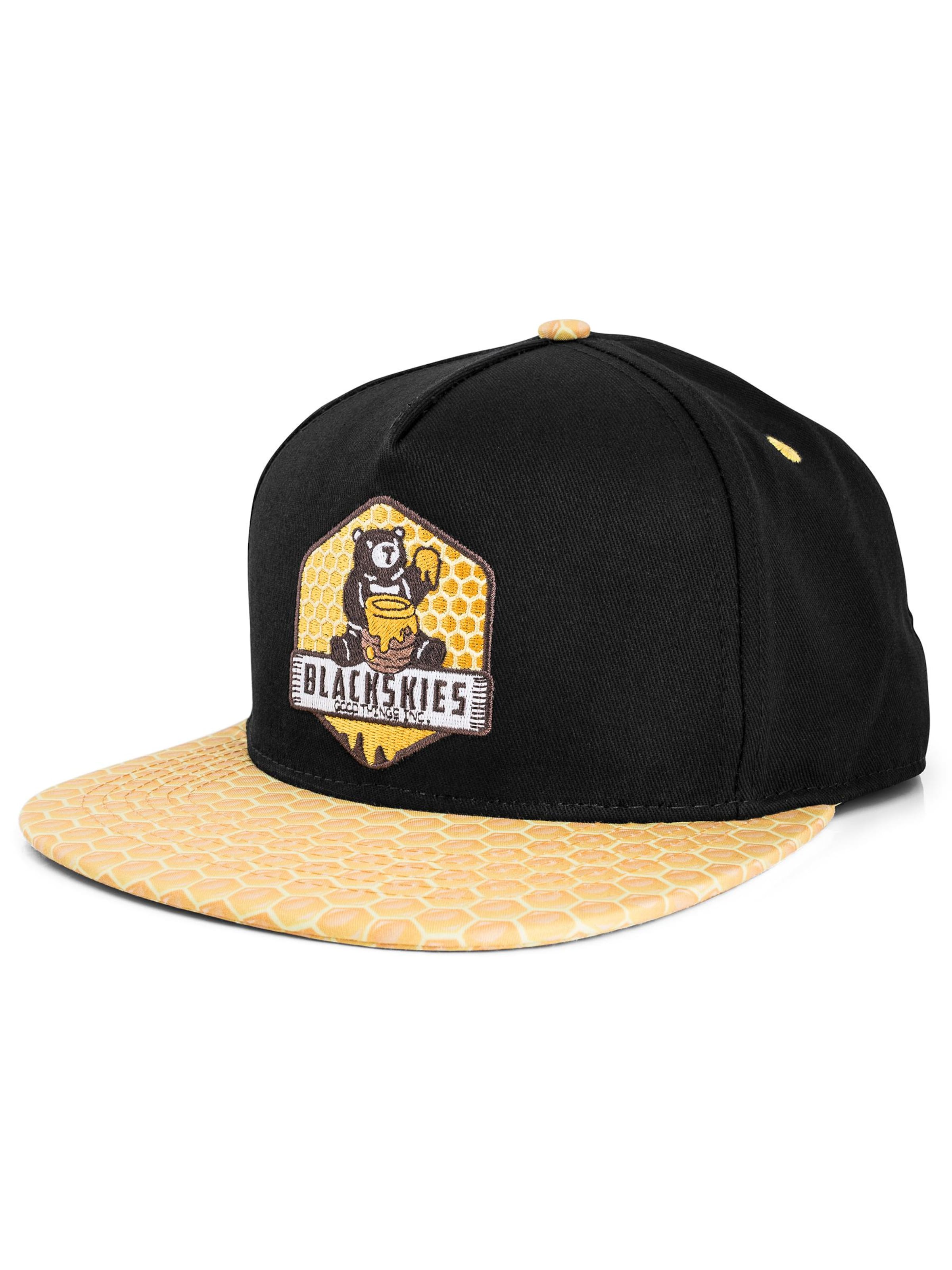 Blackskies Cap 'Beast Mode' in Yellow: front