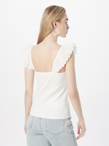 GAP Top 'EYELET' - biela