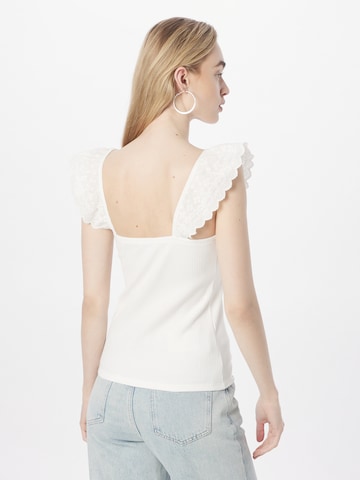 GAP Top 'EYELET' w kolorze biały