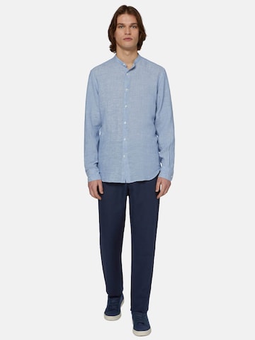 Coupe regular Chemise Boggi Milano en bleu