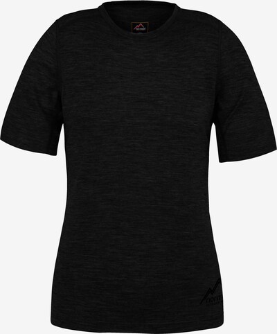 normani T-shirt fonctionnel 'Cairns' en noir, Vue avec produit
