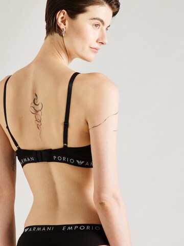 Triangle Soutien-gorge Emporio Armani en noir