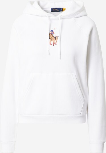 Polo Ralph Lauren Μπλούζα φούτερ σε μπλε ουρανού / καραμέλα / ανοικτό καφέ / κόκκινο / offwhite, Άποψη προϊόντος