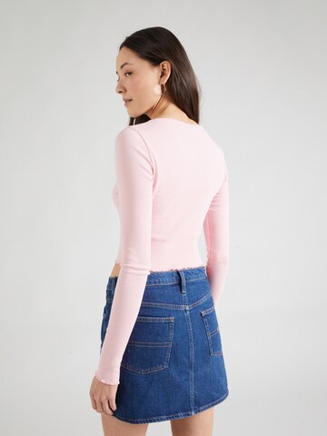 Tommy Jeans Shirt in Roze